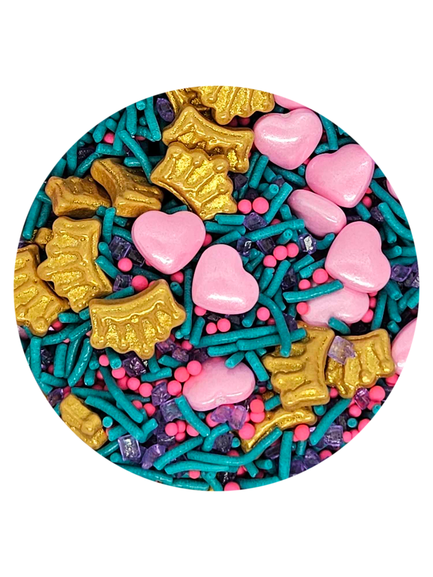 Princess themed edible sprinkles