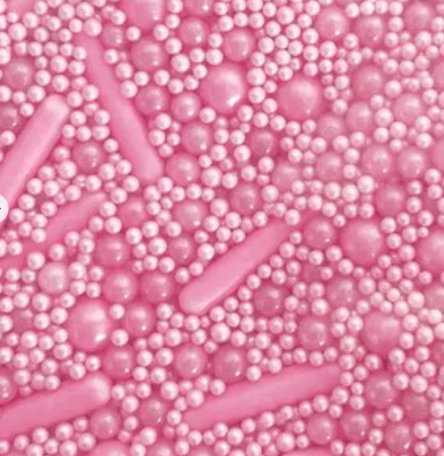Matt Pink Mix Sprinkles