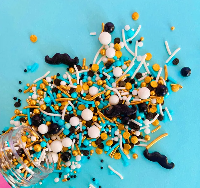 moustache sprinkles Edible Sprinkles Cake sprinkles Baking Decoration