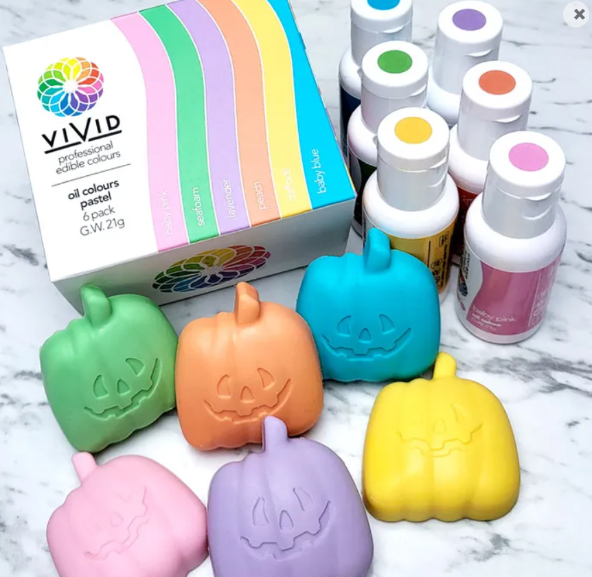 Vivid OIL colours, Pastel (6pk)
