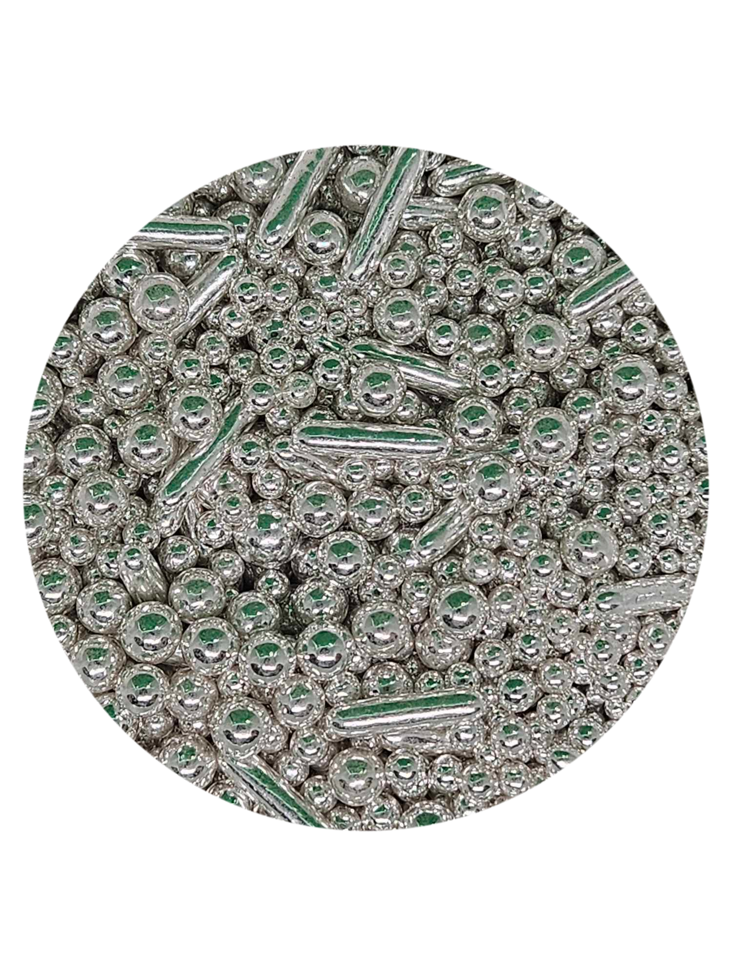 Silver Metallic Sprinkles