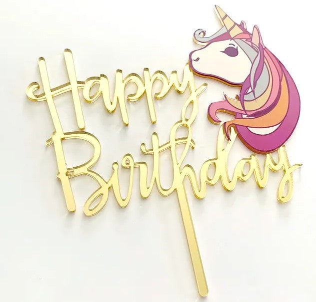 Unicorn Cake Topper