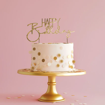 White & Gold wafer Confetti