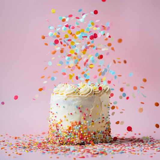 Wafer Confetti Rainbow mix  -  9g