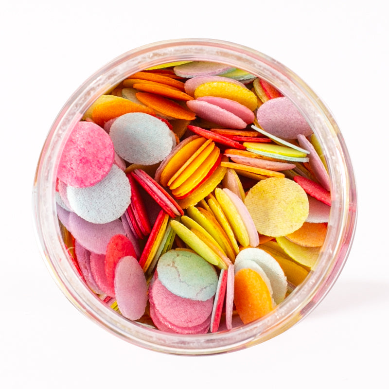 Wafer Confetti Rainbow mix  -  9g