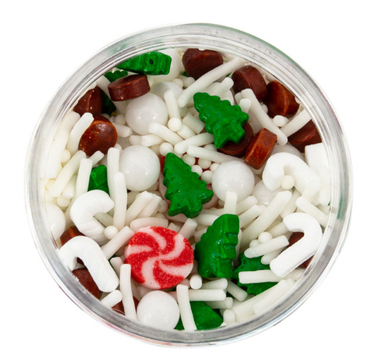 Baby It’s Cold Outside Sprinkle Mix 70g – Winter Christmas Sprinkles for Cupcakes, Cookies & Cakes | By Sprinks