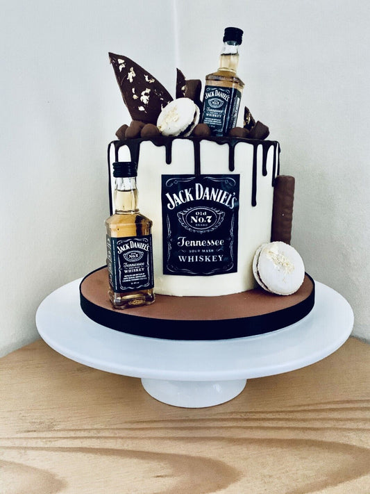 Jack Daniels Cake Topper