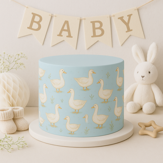 Blue Goose Cake Wrap