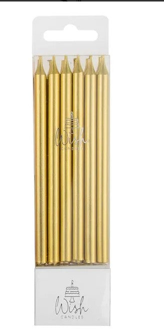 Gold Candles - 12pk