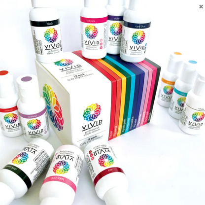 VIVID | PRIMARY PACK | OIL COLOURS | 12 x 21G