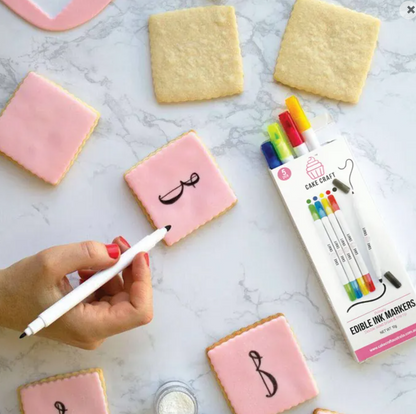 Cake Craft | Edible Ink Markers | Primary Colours | 5 Pack