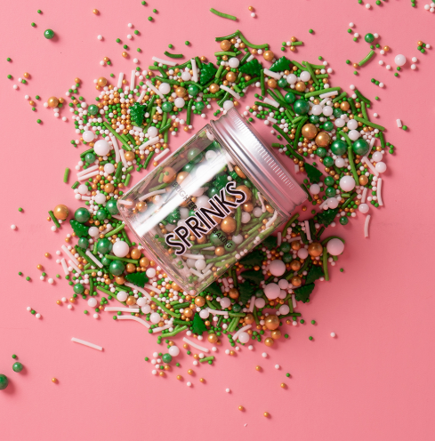 Rockin' Around the Christmas Tree Sprinkles (70g) – Festive Christmas Sprinkle Mix by Sprinks