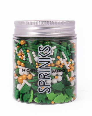 Rockin' Around the Christmas Tree Sprinkles (70g) – Festive Christmas Sprinkle Mix by Sprinks
