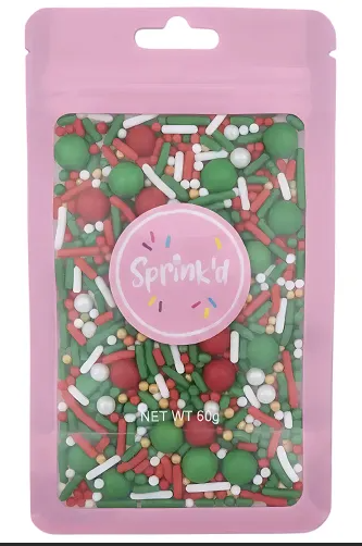 💚 Sprinkd Grinchmas Medley (60g) – Christmas Sprinkle Mix