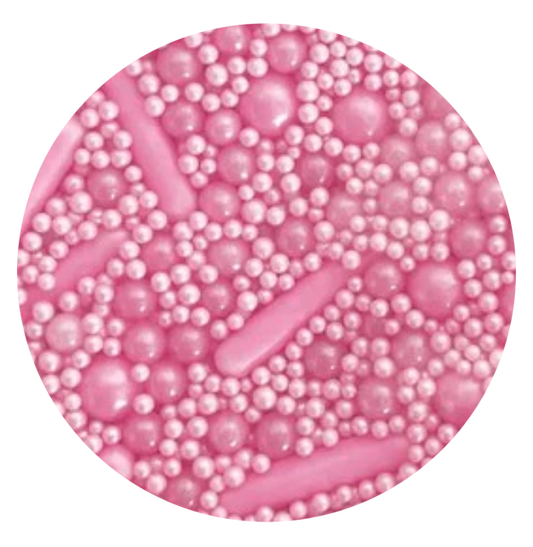 Matt Pink Mix Sprinkles