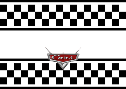 Cars Cake Wrap Strips