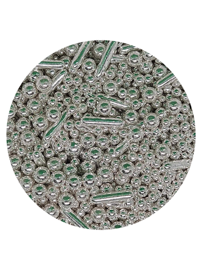 Silver Metallic Sprinkles