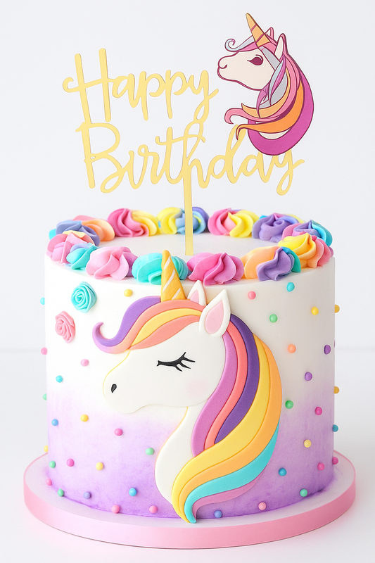 Unicorn Cake Topper